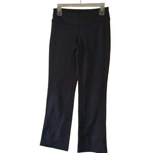 Athleta Black Fleece Lined Active Flared Yoga Pants - Size XS